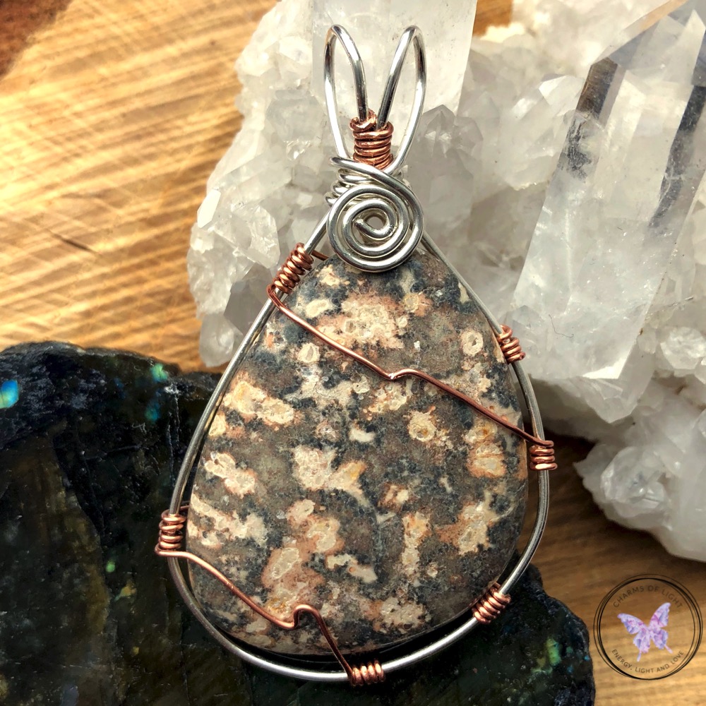 Leopard Skin Jasper Pendant